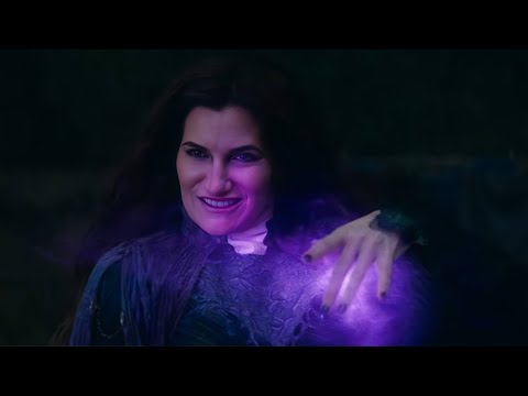 Agatha Harkness: Powers & Fight Scenes | MCU