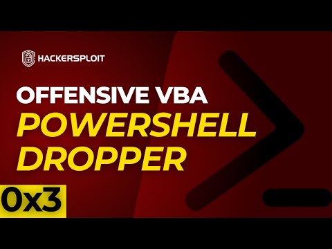 Offensive VBA 0x3 - Developing PowerShell Droppers