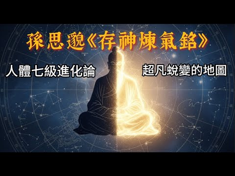 【洞見無界】藥王孫思邈駐世160歲的秘密？道藏收錄《存神煉氣銘》，從凡人到仙人的修煉地圖！「五時七候」，道家養生的真實次第遠超想像。