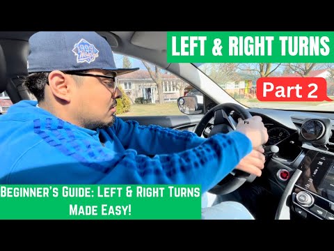 Master Left and Right Turns - PART 2 | Essential Beginner Driver Lesson #DrivingTest #Lesson