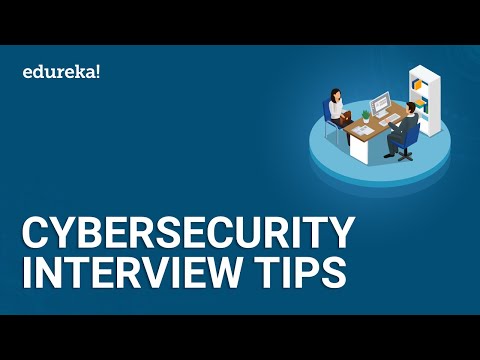 Cybersecurity Interview Questions and Answers | CyberSecurity Interview Tips | Edureka