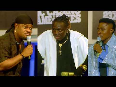 Akpororo, Mc Pashun and Edopikin Extra ordinary performance on stage...comment your favorite bellow