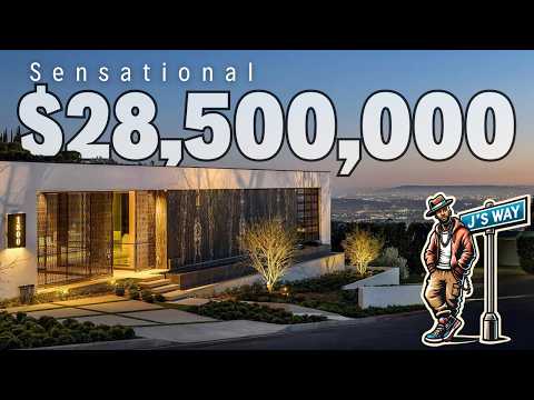 Inside a James Bond Inspired Beverly Hills Mansion | MIND BLOWING (1800 Marcheeta Place)
