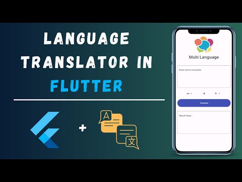 How To Create Language Translator App In Flutter - Flutter Tutorial