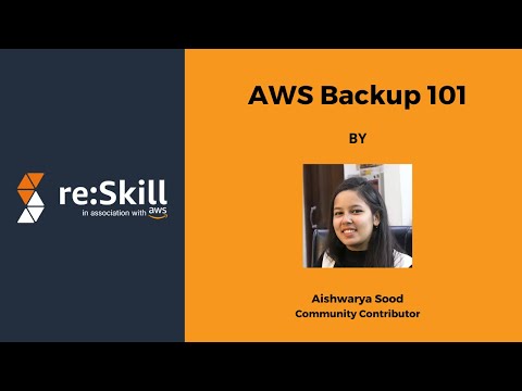 AWS Backup 101