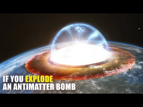 What If You Explode An Antimatter Bomb On Earth?
