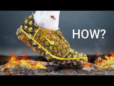 I Turned Pineapples Into Fireproof Shoes