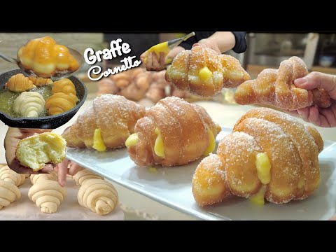 GRAFFE CREAM CROISSANT 🥐 Fluffy and dry 🥐 Everyone at the table
