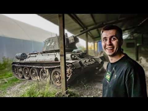 We found a TANK! Will we bring it back to life after 17 years of disuse?