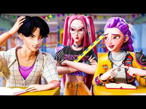 JINU AT SCHOOL! KPop Demon Hunters Animation