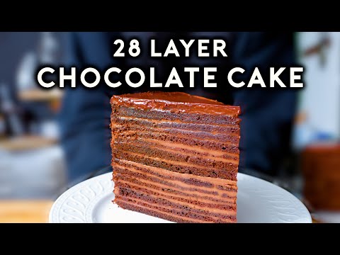 28 Layer Chocolate Cake | Anything With Alvin