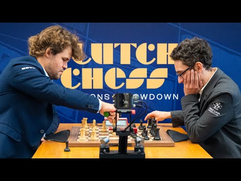 Magnus Carlsen INSPIRED vs Fabiano Caruana | Clutch Chess 2025