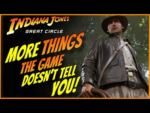 Indiana Jones - Even More Super Useful Advanced Tips That The Game Doesn't Explain!!