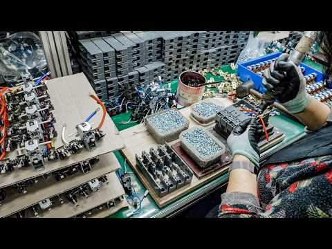 Inside a Korean Factory Producing High Tech Power Circuit Breakers at Scale