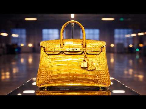 Crocodile, Diamonds, and 18K Gold: The Making of a $200,000 Hermès Masterpiece.
