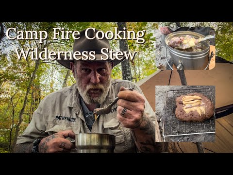 Wilderness Stew and a Special Dessert in Camp using the PFM40 Cook set with Dave Canterbury
