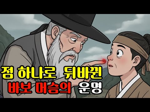 야담 점 하나로 뒤바뀐 바보 머슴의 운명| 야담·민담·전설·설화·옛날이야기