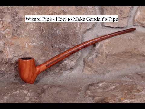 Wizard Pipe - How to Make Gandalf's Pipe