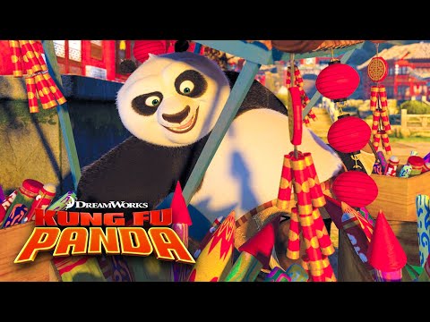 Po Begins His Kung Fu Training! 🐼 Kung Fu Panda | Animal Friends