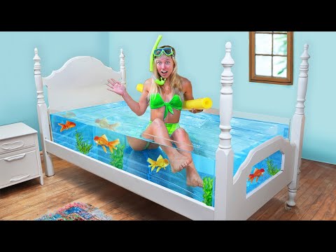 I Turned my Bed into a Fish Tank...