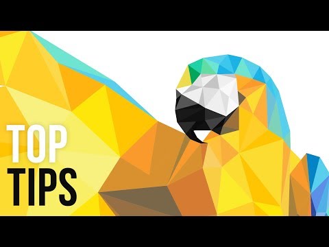 Low Poly Illustrator Tips Tutorial *CREATIVE*