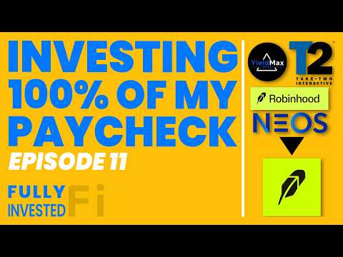Watch Me Invest 100% Of My Paycheck & Live Out Of My Robinhood Brokerage (Ep. 11)