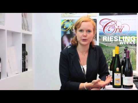 VinExpo Asia Pacific 2014- interview with Ms. Nadine Poss (German Wine Queen)