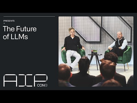 The Future of LLMs | Palantir CEO Dr Alex Karp and Matt Babin's Fireside Q&A at AIPCon