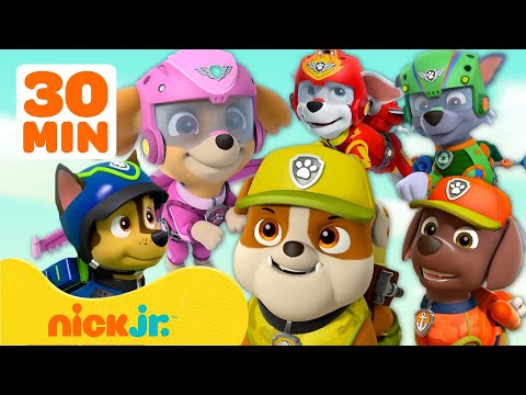Щенячий патруль | Лучшие моменты команды! | 30 минут | Nick Jr. Cyrillic