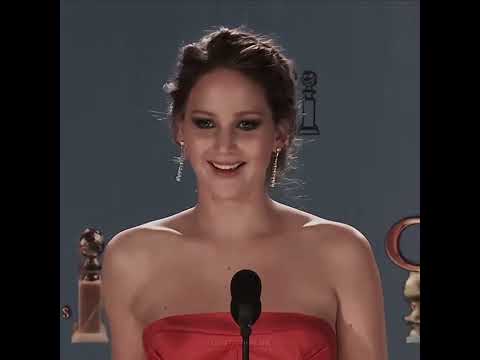 Jennifer Lawrence Being Awkward at Award Ceremonies || Part 1 #jenniferlawrence #jlaw #oscars