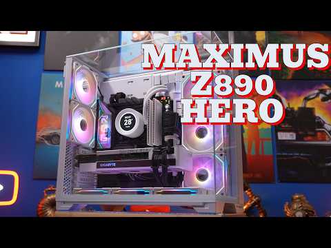 Asus ROG Z890 Maximus Hero feature review and performance highlights