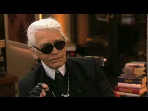 Exklusives Karl Lagerfeld Material von "Gottschalk Live"