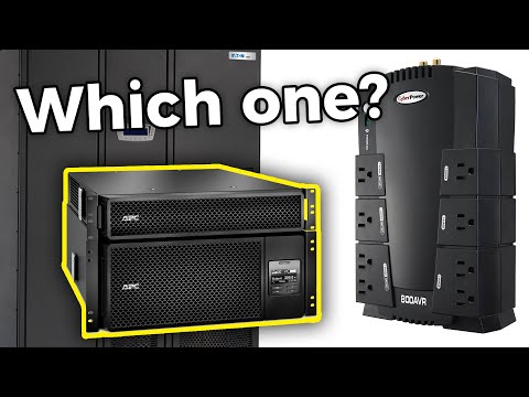 Choosing a UPS (Uninterruptible Power Supply)