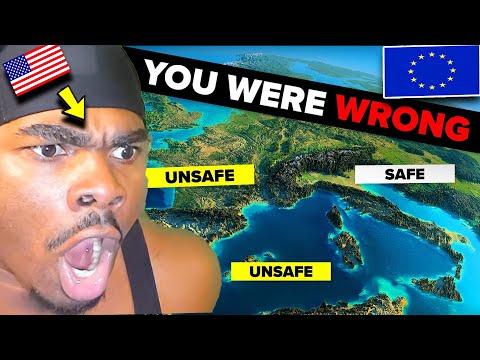Dumb American reacts to 50 Interesting Facts About Europe