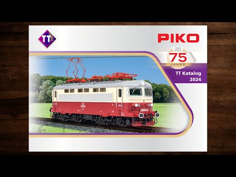 PIKO Katalog TT 2024 – Modellbahn, Modelleisenbahn