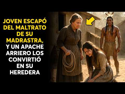 JOVEN ESCAPÓ DEL MALTRATO DE SU MADRASTRA, Y UN APACHE ARRIERO LOS CONVIRTIÓ EN SU HEREDERA