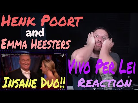 [Gorgeous Duet] Henk Poort & Emma Heesters - Vivo Per Lei [Reaction]  Beste Zangers 2019 Reaction