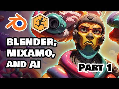 3D + AI (Part 1) - Basic Blender Tutorial For AI Generation