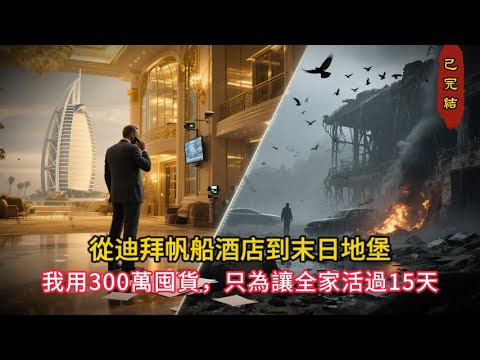 【末日預言】我在杜拜七星酒店偷聽到「15天後全球淪陷」… 年薪百萬瞬間變廢紙！#小说 #小说推荐 #小说推文 #完结文 #有声小说 #末世小說 #末世求生