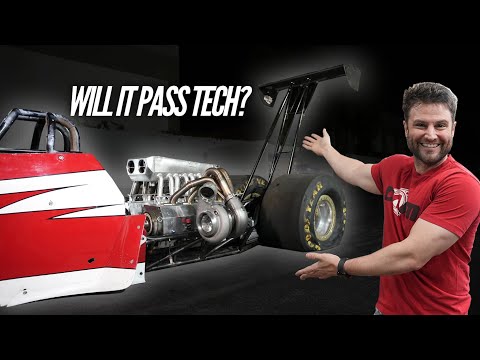 THE 12 ROTOR IS IN THE DRAGSTER!