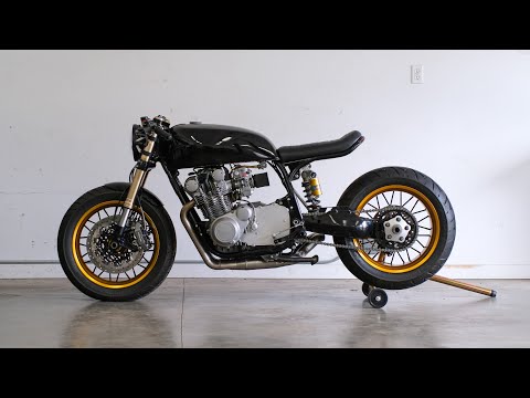 Dyno tune & first ride of my GS750 cafe racer build