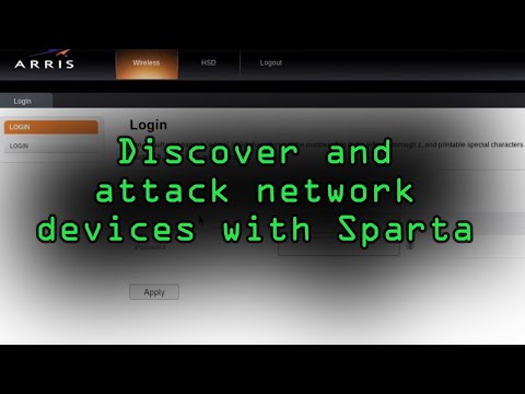 Discover & Attack Network Devices with Sparta [Tutorial]