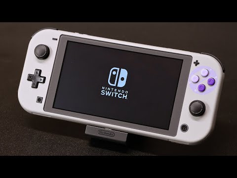 Nintendo Switch Lite Shell Replacement | Custom SNES Housing Swap | Nintendo Restoration