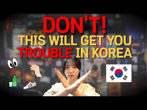 Avoid These 20+ CULTURE TRAPS in Korea (Tourists Beware)