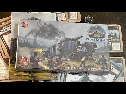 Pocket Landship (Word Forge Games) - Unbox & Upgrade from Print-N-Play Version