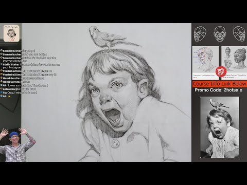 Drawing a Brutal Bird Attack