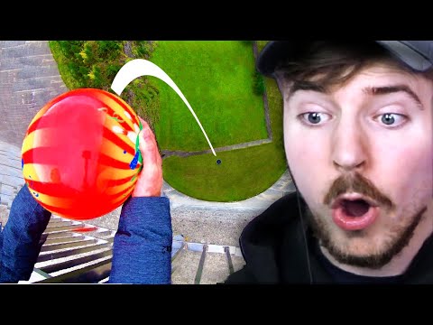 Bowling Ball vs 600 Feet Drop!