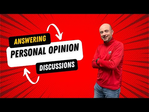 Answering Personal Opinion Discussion Boards