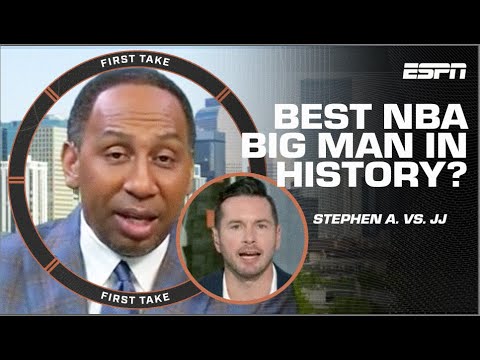 Stephen A. & JJ Redick DEBATE if Nikola Jokic is the BEST big man in NBA history | First Take
