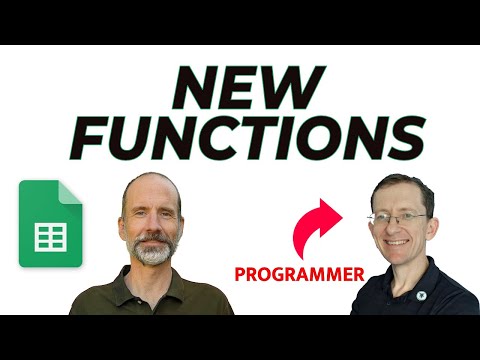 Named Functions, LAMBDA, MAP, REDUCE and More - New Google Sheets Functions